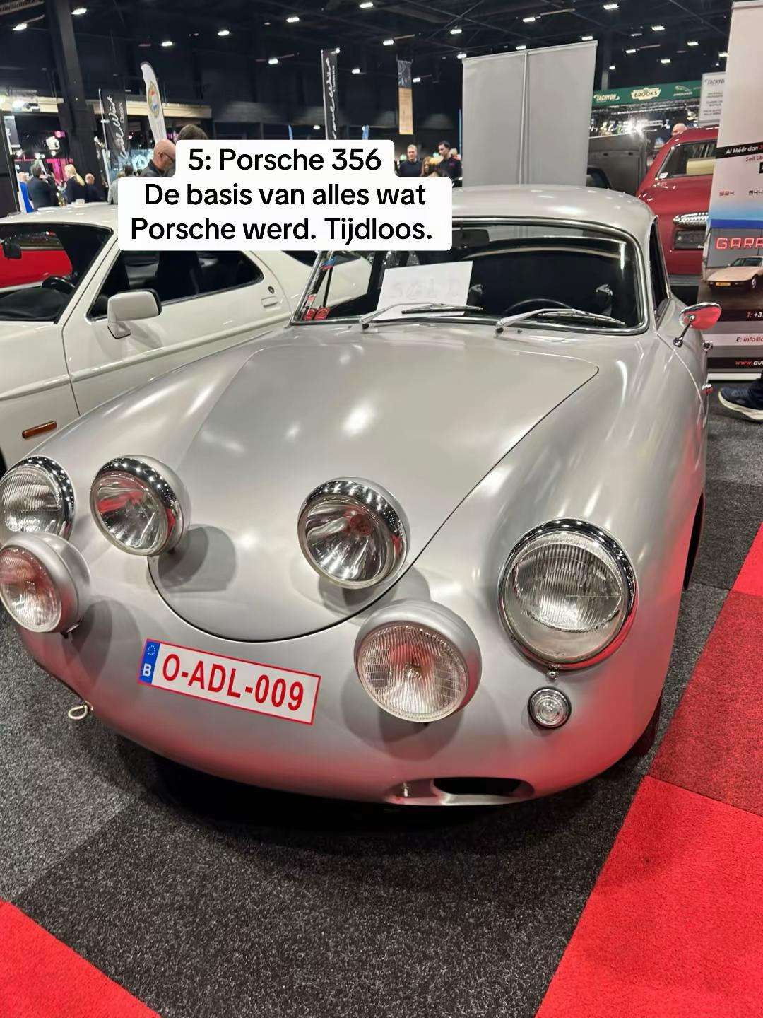 Porsche 356  Top 5 klassiekers InterClassics Maastricht 2026