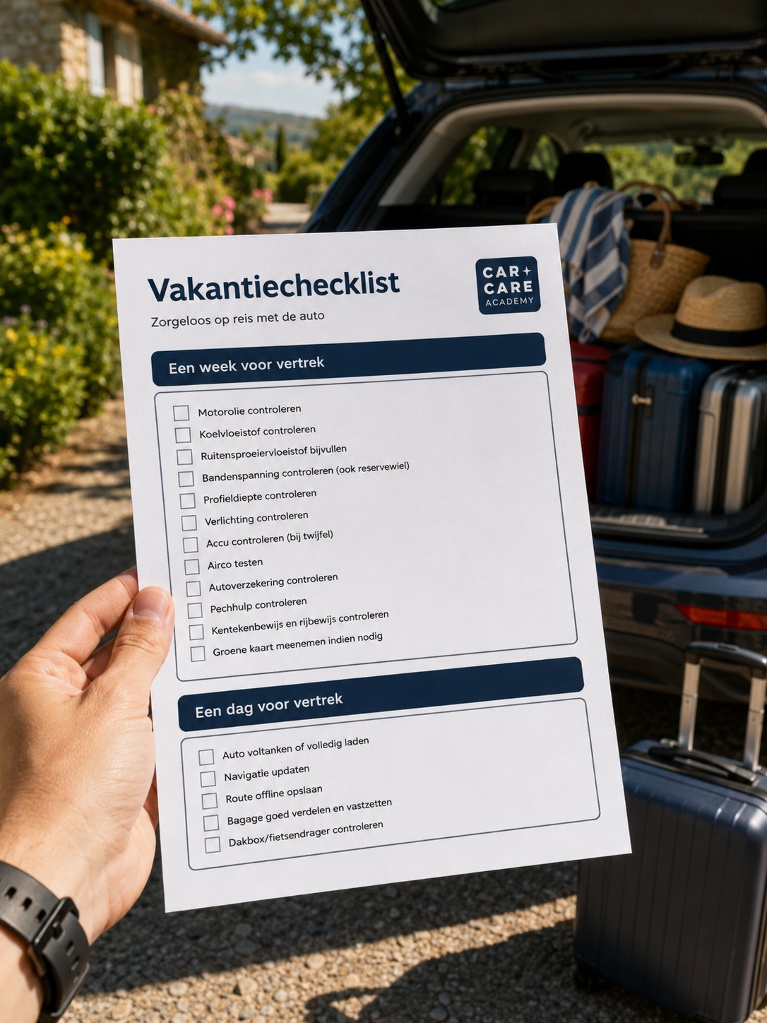 Gratis Zomerchecklist 2026