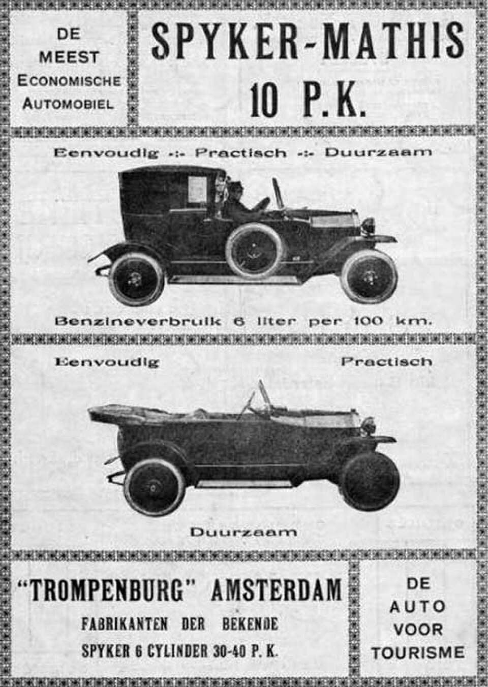 Spyker-Mathis-1918-trompenburg ford model a